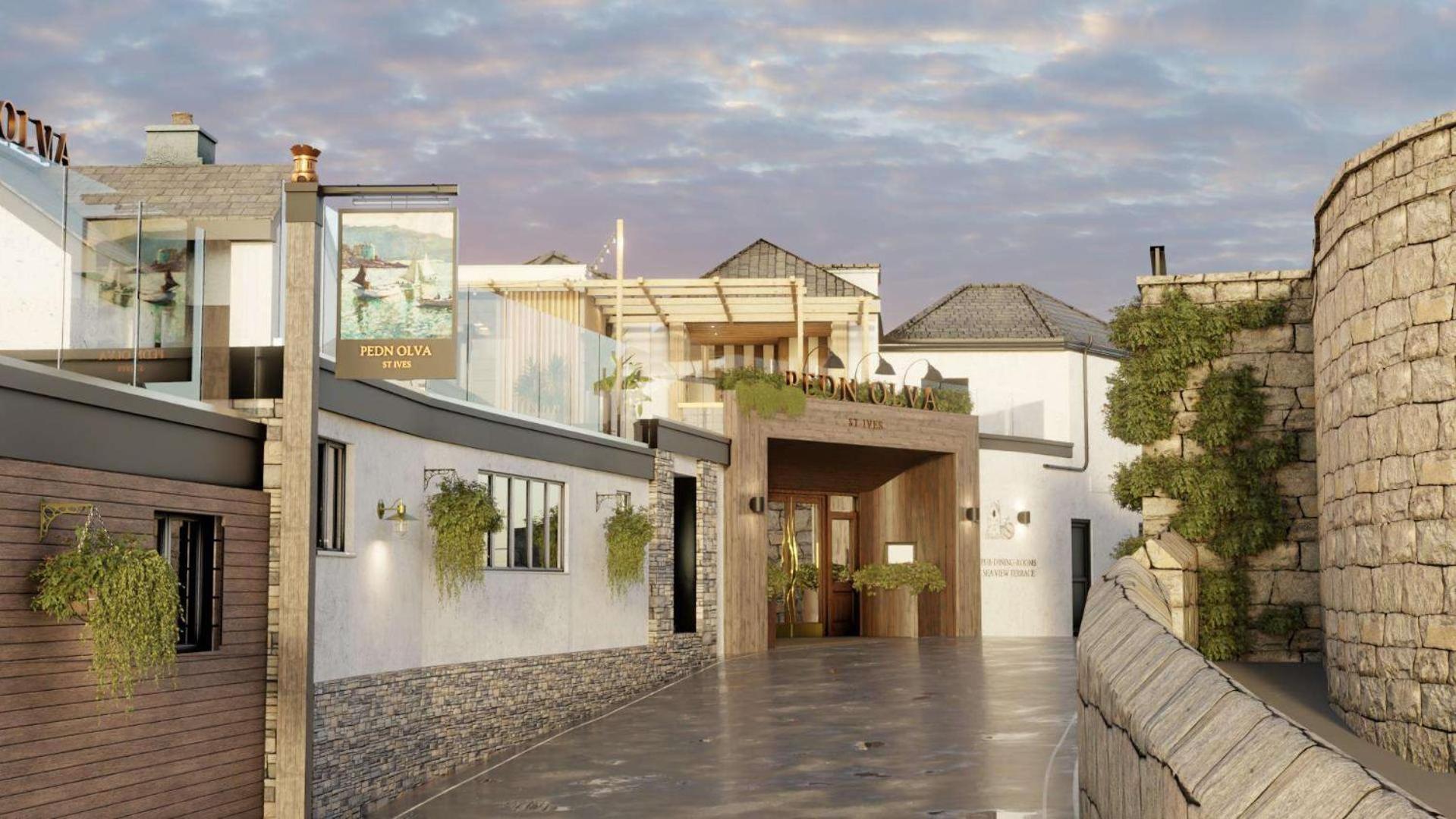 Pedn-Olva Hotell St Ives Eksteriør bilde